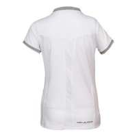 Nox Meta 10TH Anniversary White Women''s Polo Shirt  Offer + Cheap