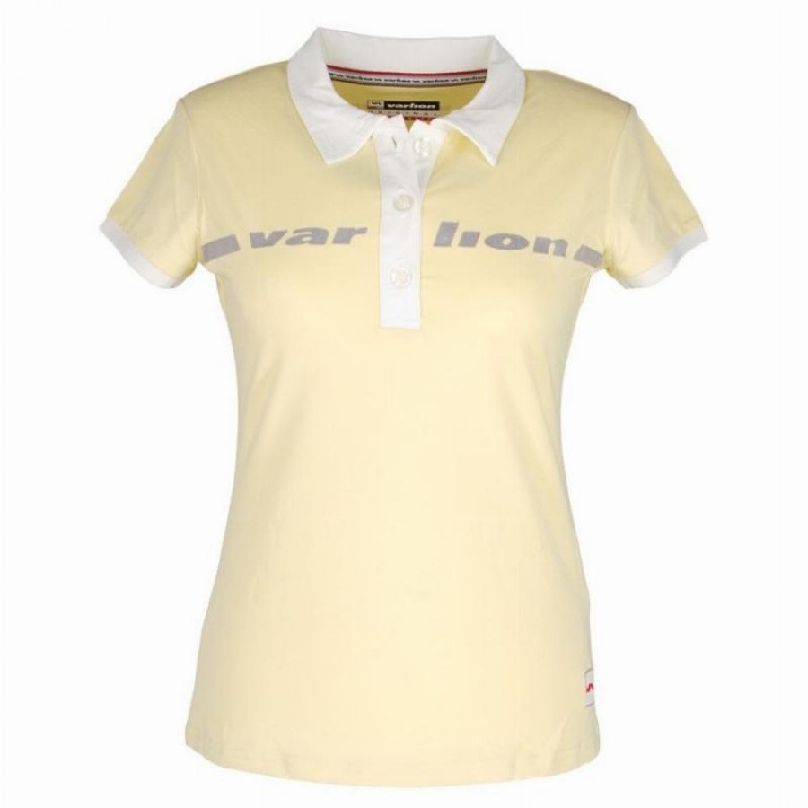 Polo Varlion M/C MD13S05 Amarillo Mujer  Offre - Pas cher