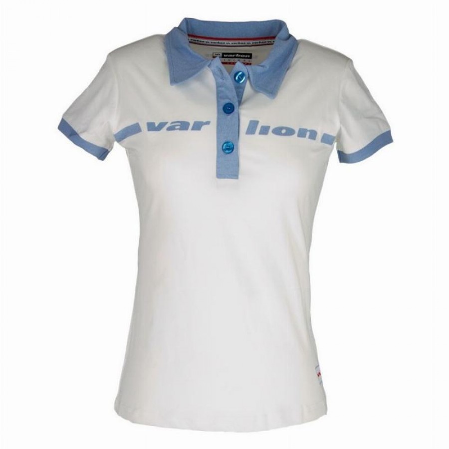 Polo Varlion M/C MD13S05 Blanco Mujer  Offre - Pas cher