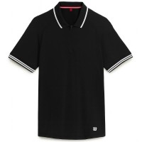 Polo Wilson Joueurs Sans Couture 2.0 Noir  Offre - Pas cher