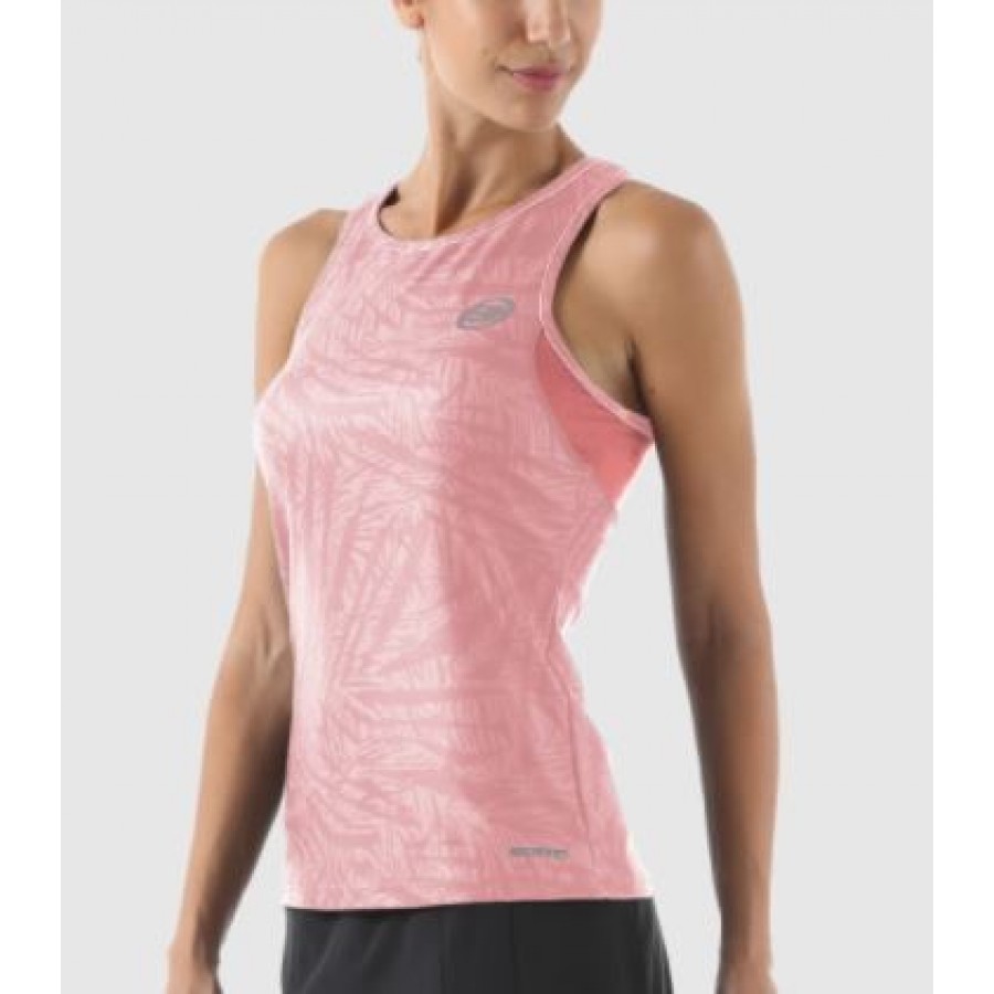 Camiseta Ast Rosa Pastel Tirantes Bullpadel - Barata Oferta Outlet