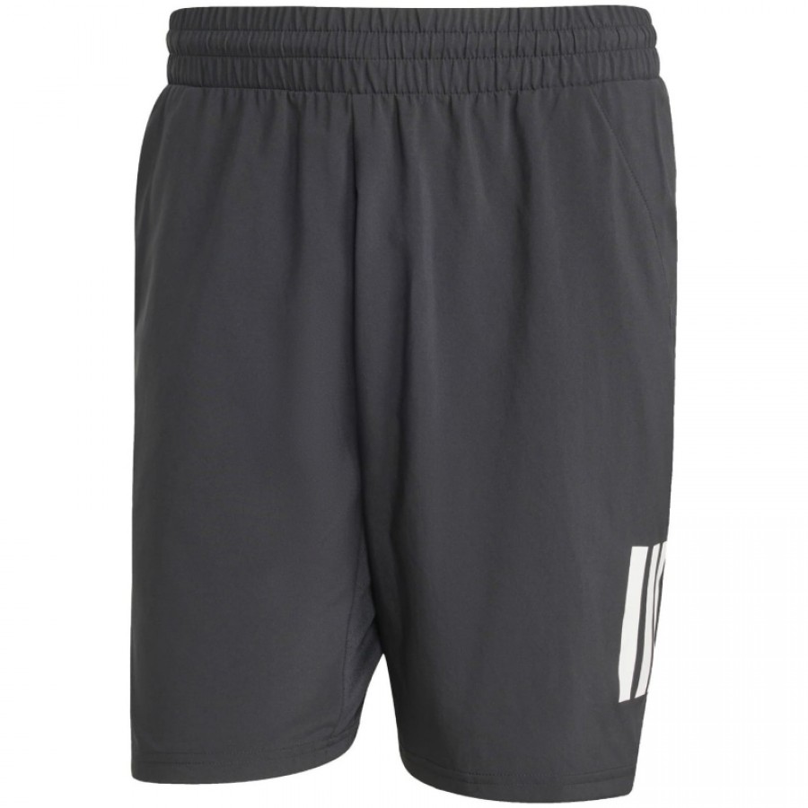 Short Adidas Club 3 Stripes Negro Blanco  Offer + Cheap