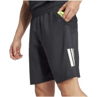 Short Adidas Club 3 Stripes Negro Blanco  Offer + Cheap