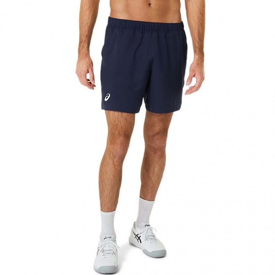 Short Asics Court 7 Azul Medianoche  Oferta + Barato