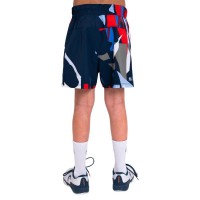 Short Bidi Badu New York Azul Oscuro Rojo Junior  Oferta + Barato