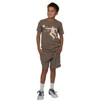 Pantaloncini Bidi Badu Paris Marron Junior