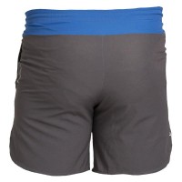 Coroa Preta Curta Rodas Azul Gris