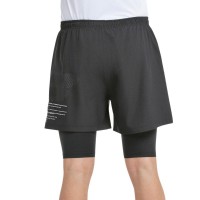 Short Bullpadel Meta Noir  Offre - Pas cher