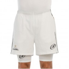Short Bullpadel Premier Padel Barde Blanco
