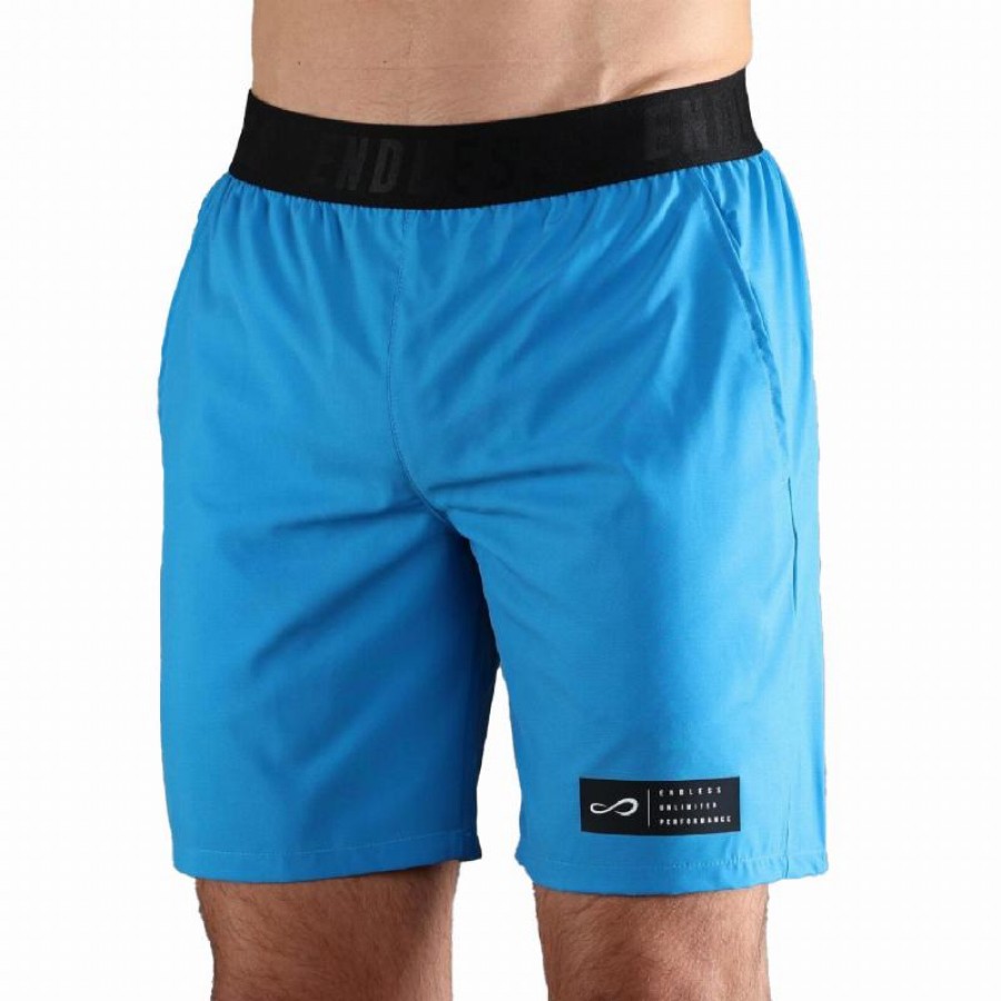 Short Endless Ace Iconic Azul II  Offer + Cheap