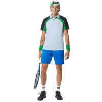 Short Lacoste Ultra Dry Azul  Offre - Pas cher