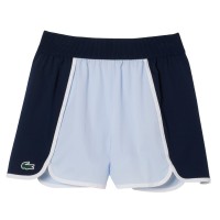 Short Lacoste Ultra Dry Bleu Femme  Offre - Pas cher