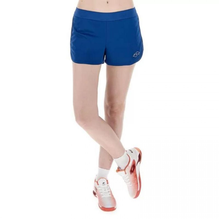 Short Lotto Squadra III Azul Mulheres  Oferta + Barato