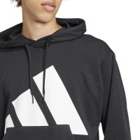 Moletom Adidas Essentials Preto Branco  Oferta + Barato