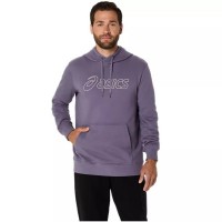 Asics Sweat-shirt Violet Gris Bouleau  Offre - Pas cher