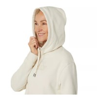 Sudadera Asics Logo Beige Birch Mujer  Oferta + Barato