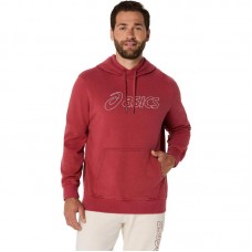 Sudadera Asics Logo Rojo Birch