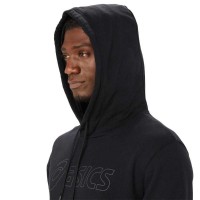 Sudadera Asics Performance Negro Gris  Oferta + Barato