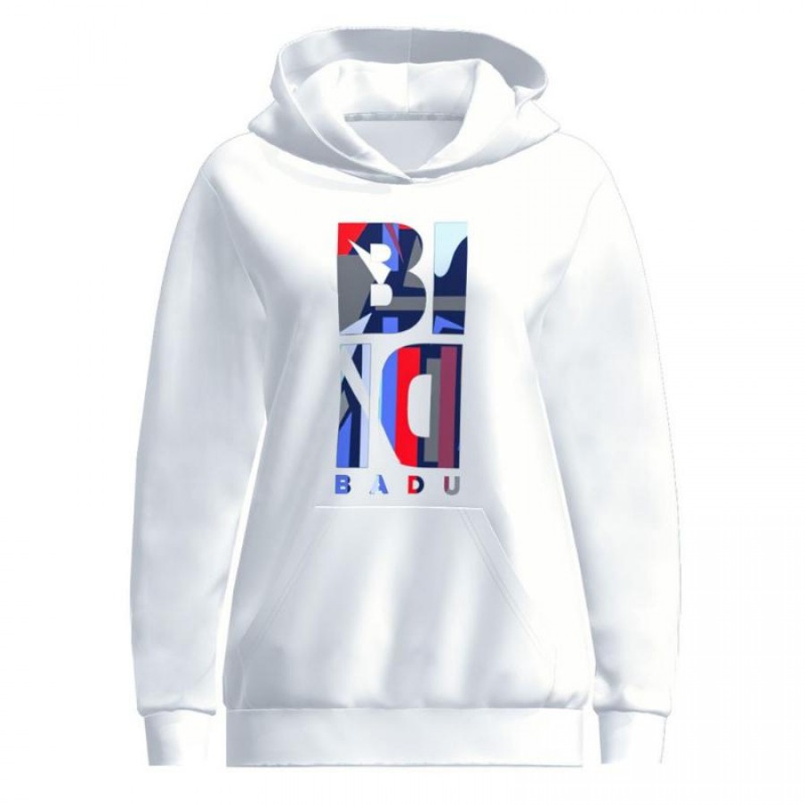 Bidi Badu New York Chill Bleu fonce Rouge Sweat-shirt  Offre - Pas cher