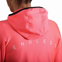 Moletom Endless Breath Line Coral Brilhante  Oferta + Barato