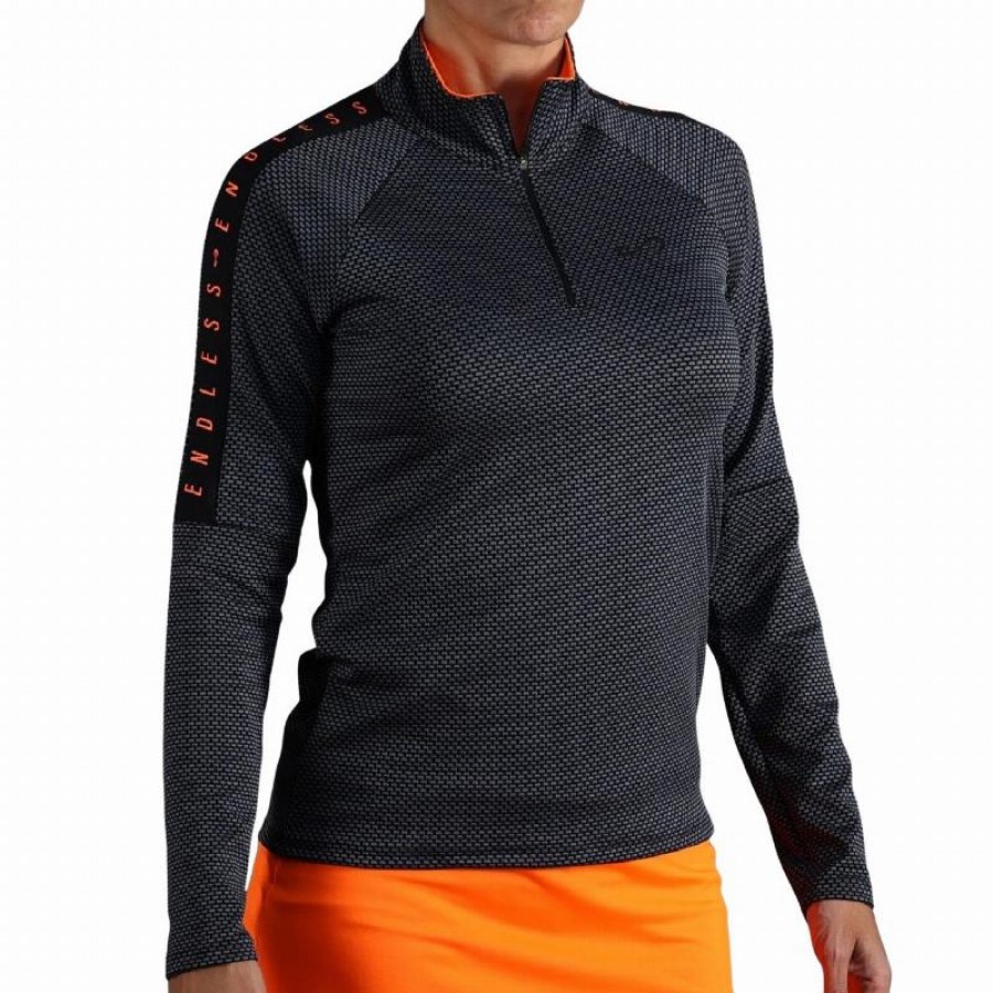 Sudadera Endless Kirsch II Titanium Naranja  Offer + Cheap