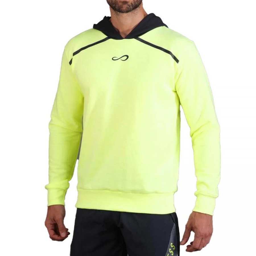 Sweat-shirt Endless Rush Jaune Fluo  Offre - Pas cher