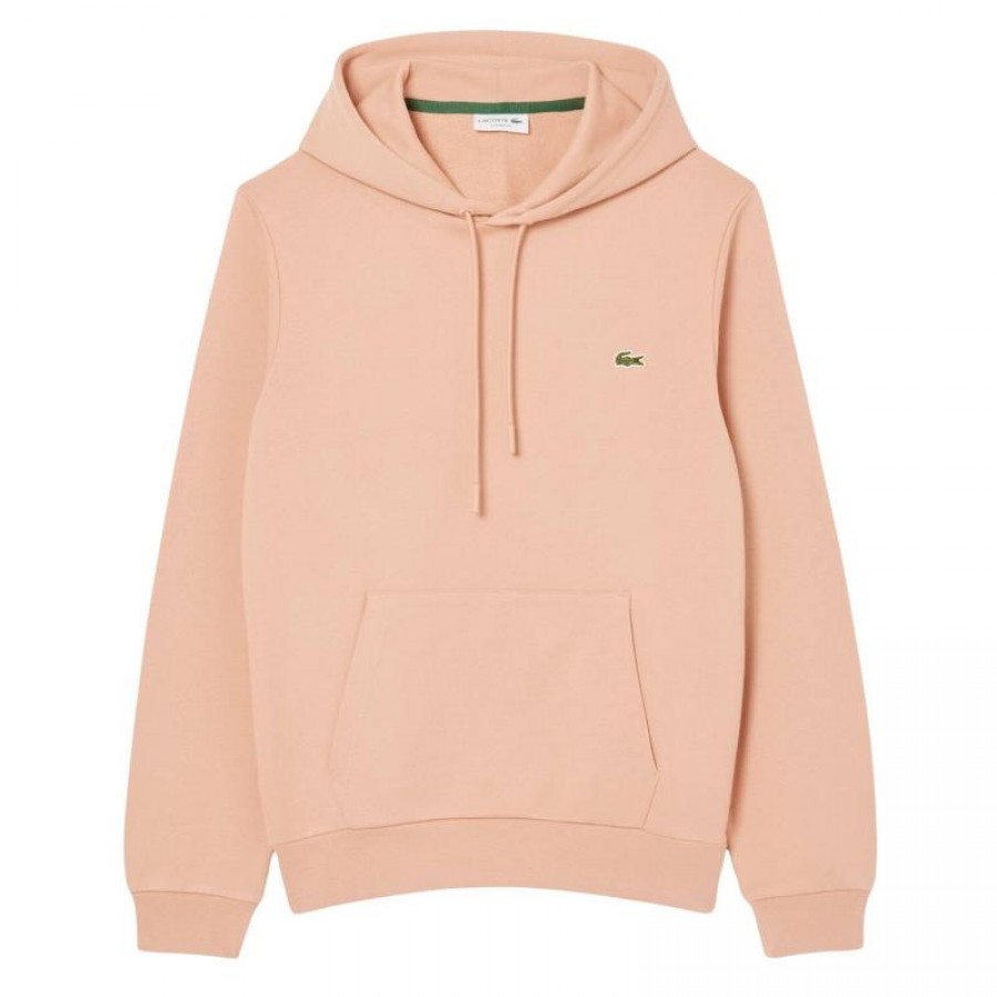 Sudadera Lacoste Algodon Beige Corail  Offre - Pas cher
