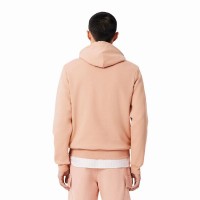 Sudadera Lacoste Algodon Beige Corail  Offre - Pas cher