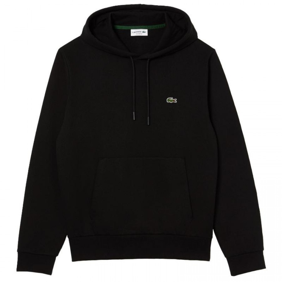 Moletom Lacoste Algodão Preto Verde  Oferta + Barato