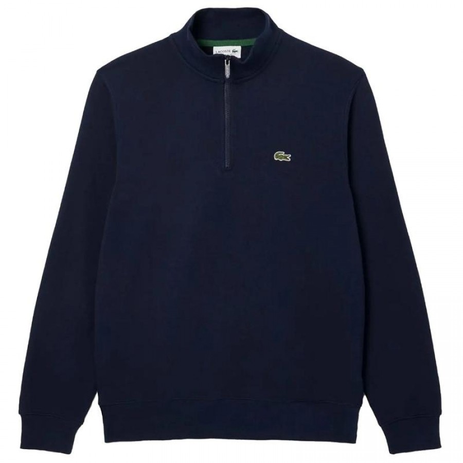 Moletom Lacoste Classic Fit Azul Marinho  Oferta + Barato