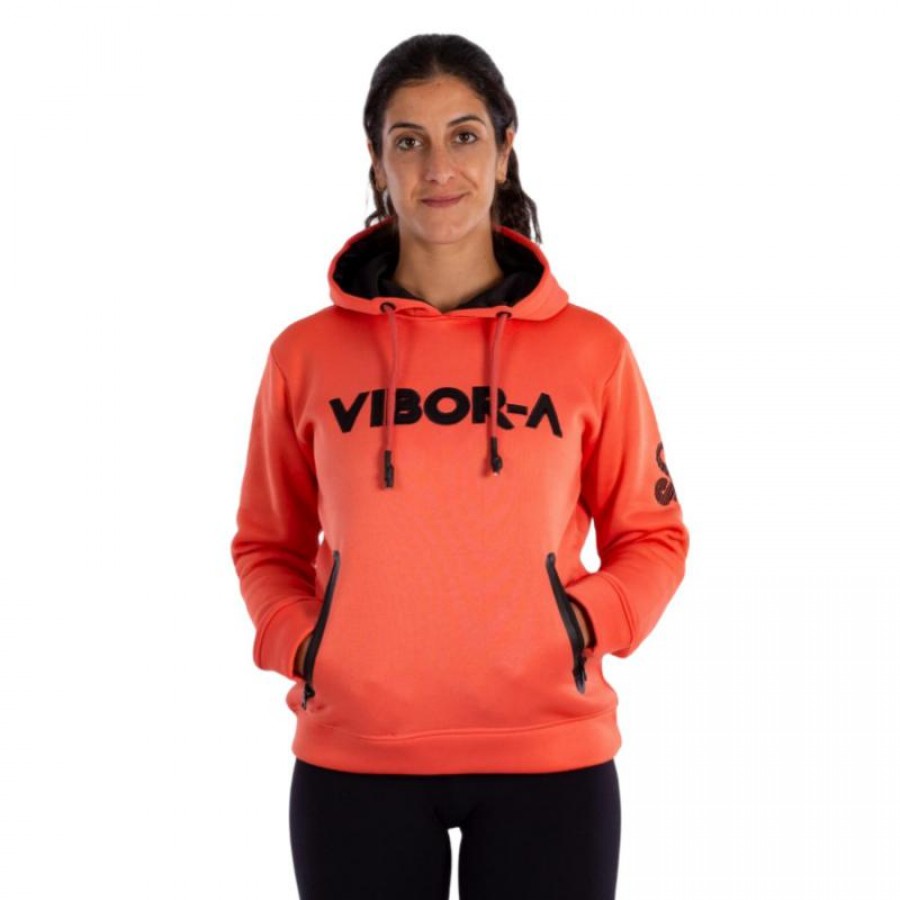 Vibora Yarara Coral Women''s Sweatshirt  Offer + Cheap