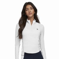 Sudadera Wilson Brentwood Blanco Mujer  Oferta + Barato
