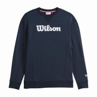 Wilson Parkside Crew Navy Blue Sweatshirt  Offer + Cheap