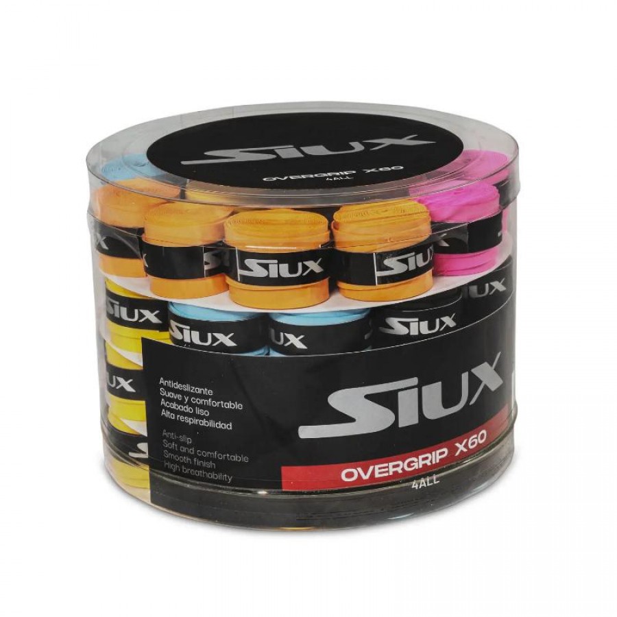 Tambor Siux For All Multicolor 60 Overgrips  Offer + Cheap