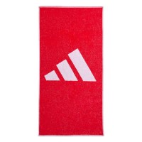 Adidas Petite Serviette Rouge Fluor  Offre - Pas cher