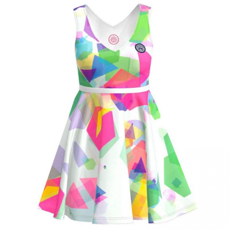 Vestido Bidi Badu Kaleido Blanco Mix  Oferta + Barato