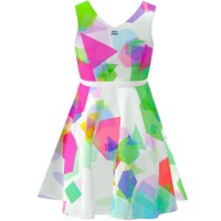 Vestido Bidi Badu Kaleido Blanco Mix  Oferta + Barato