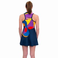 Vestido Bidi Badu Twiggy Azul Escuro Mix  Oferta + Barato