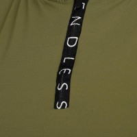 Vestido Endless Muse Verde Army  Oferta + Barato