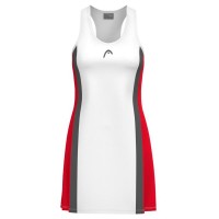 Vestido Head Club 25 Rojo Blanco  Oferta + Barato