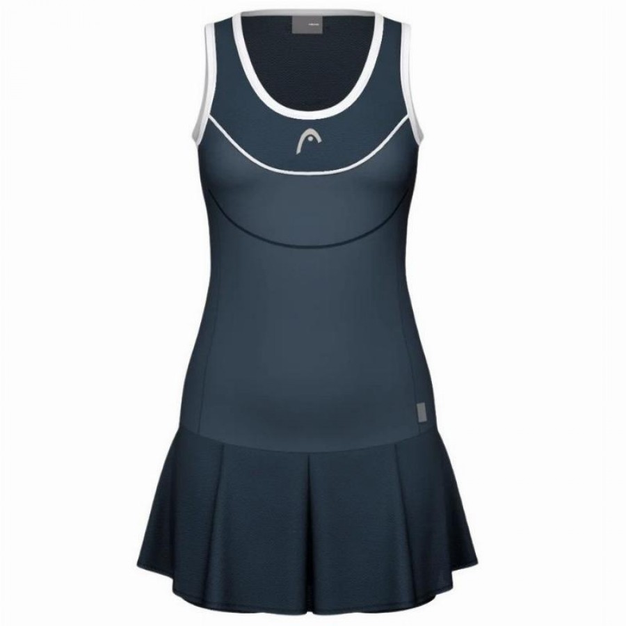 Head Performance Navy Blue Dress  Offer + Cheap