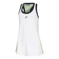 Head Play Tech Vestido Branco Verde  Oferta + Barato