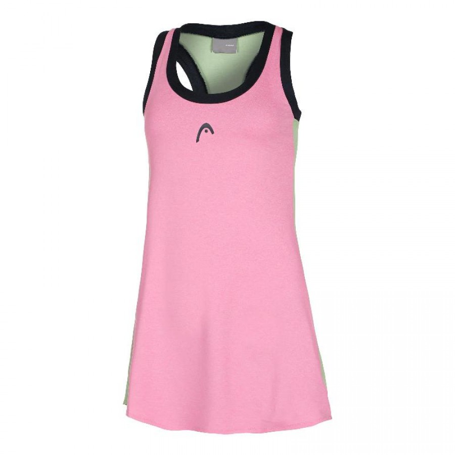 Vestido Head Play Tech Rosa Verde  Oferta + Barato
