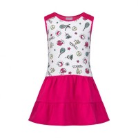 Vestido de Tênis Bordeaux Junior  Oferta + Barato