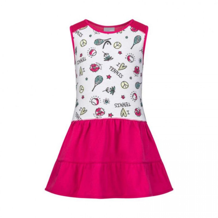 Vestido de Tênis Bordeaux Junior  Oferta + Barato