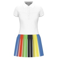 Head Vogue White Mix Dress  Offer + Cheap