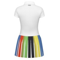 Head Vogue White Mix Dress  Offer + Cheap