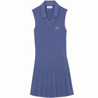Vestido Lacoste Tenis Violeta Azul Claro  Oferta + Barato