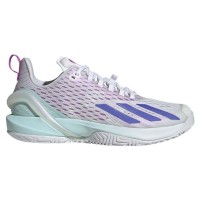 Tênis Adidas Adizero Cybersonic Branco Azul Aqua para Mulheres  Oferta + Barato