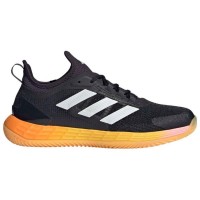 Adidas Adizero Ubersonic 4.1 Clay Preto Prata Laranja Sapatos Femininos  Oferta + Barato
